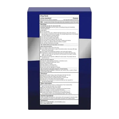 Rogaine 5% Minoxidil Foam for Men  3 Month Supply (60g Each Can)