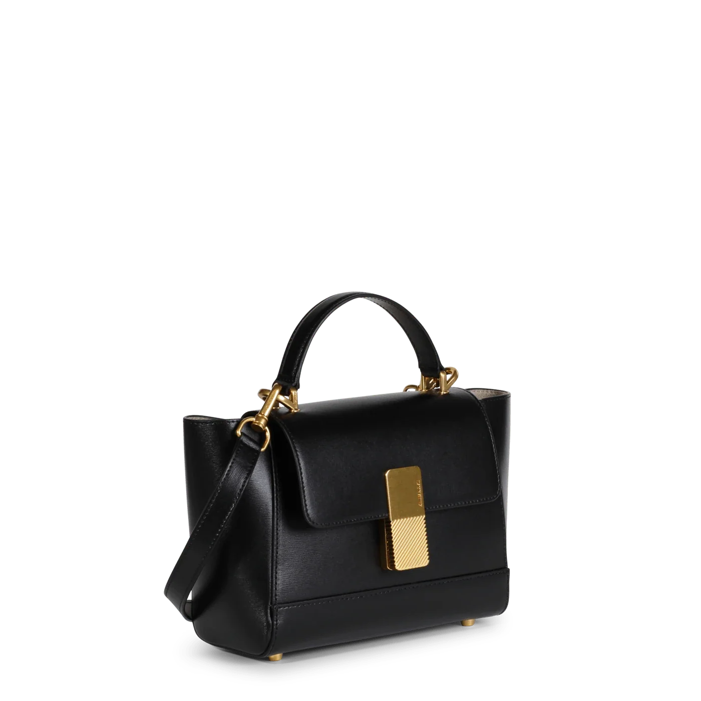 Mini Marly - Cuir Box Noir
