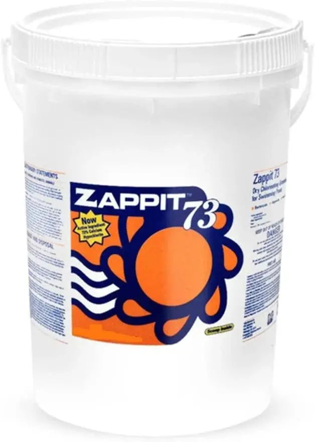 NAZHUA Zappit 73% Cal-Hypo Pool Shock  Calcium Hypochlorite Granular Shock Treatment (50 lb)