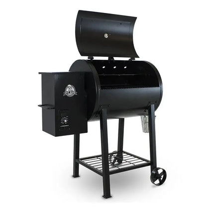 Wood-Fired Pellet Grill with Flame Broiler  700 Sq. In. Cooking Area, Smoker & Grill Hybrid