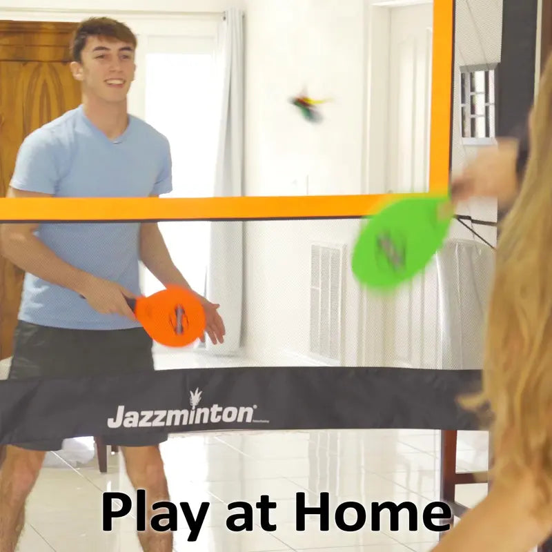 Jazzminton Paddle Ball Game  Competitive Outdoor Sports Set