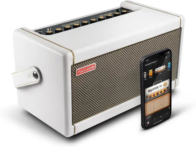 Pearl 40-Watt Combo Practice Guitar Amplifier for Electric Bass & Acoustic with Spark App