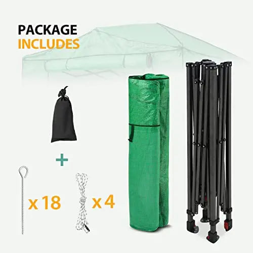 EAGLE PEAK 8 6 Portable, Heavy-Duty, Walk-in Pop-up Greenhouse, Indoor Outdoor Gardening Green House