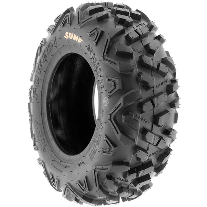 SunF 18×9.5-8 18×9.5×8 ATV UTV All Terrain AT Tire 6 PR A051 (Single)