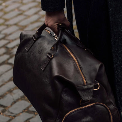 Leather Weekender - Brown