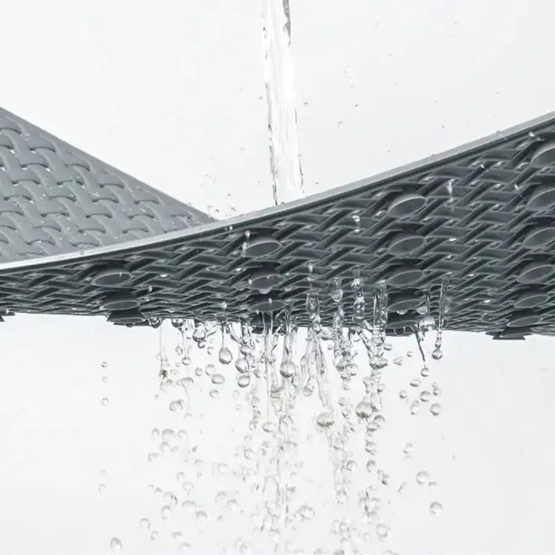 Non-Slip Bathroom Shower Mat with Reinforced Suction Cups