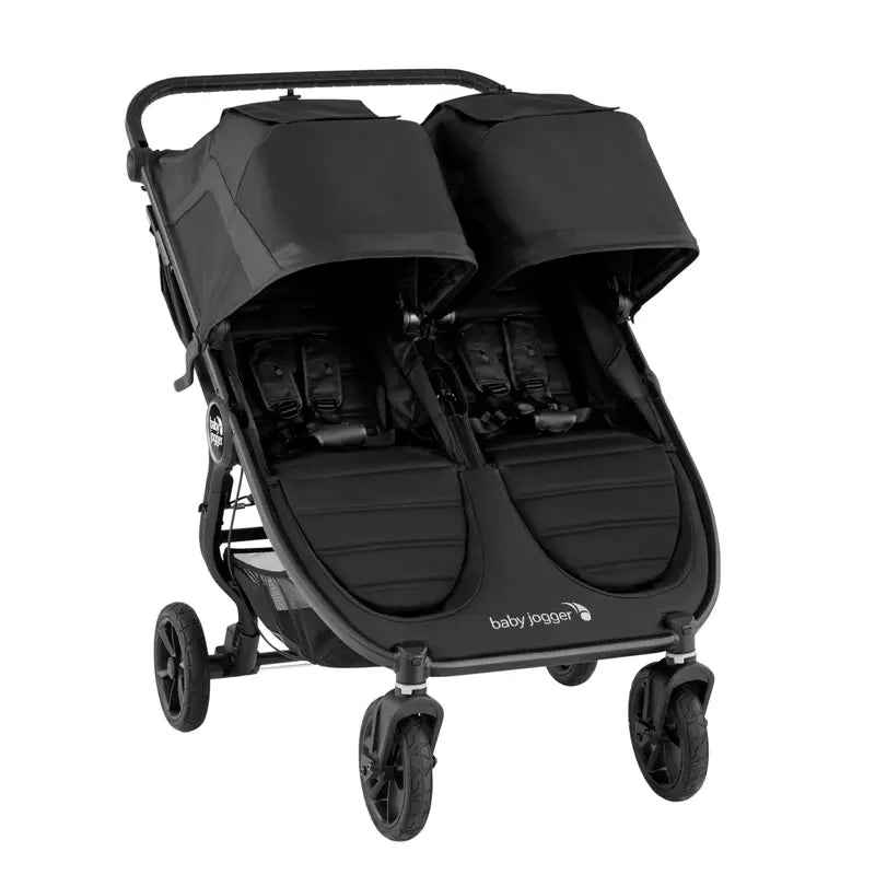Compact City Double Stroller  Lightweight, Maneuverable Twin Pushchair for Urban Families