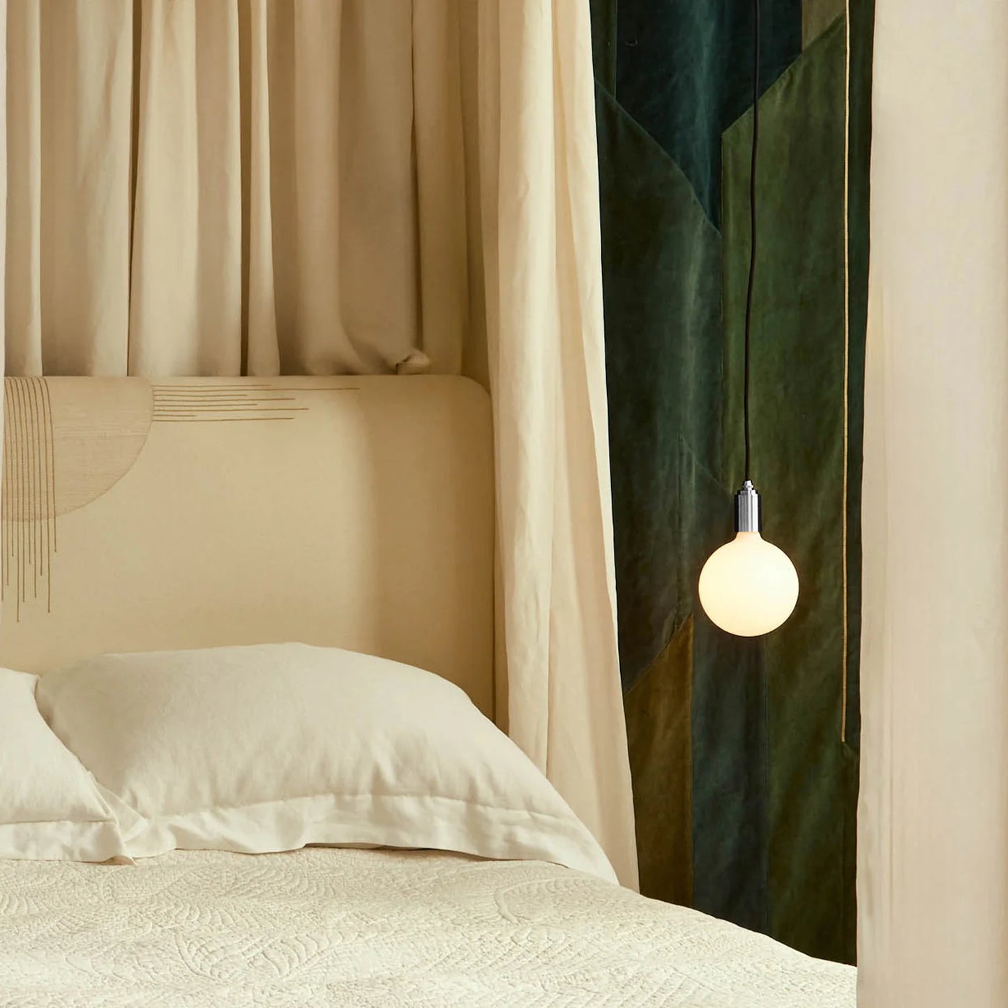 Sphere IV Plug-In Pendant in Stainless Steel