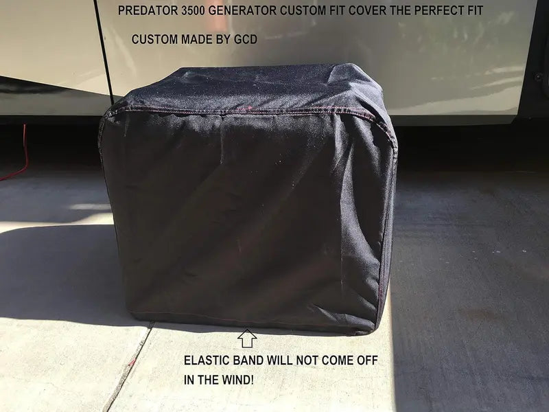 Durable Black Cover Designed Specifically for Predator 3500W Inverter Generators (Cover Only)