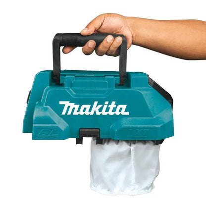 Makita XCV11T 18V LXT HEPA Wet/Dry Vacuum  2-Gallon Portable Dust Extractor with Sealed Filtration for Jobsite Cleanups