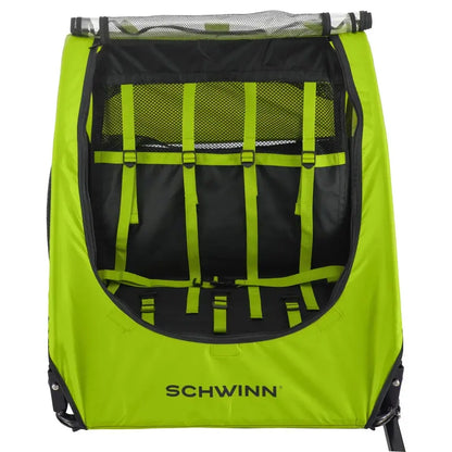 Schwinn Shuttle Compact Foldable Bike Trailer for Kids &amp; Gear