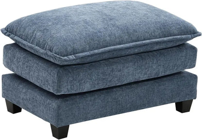 ihanherry 146-Inch Modern U-Shaped Modular Cloud Sofa  Customizable Layout