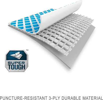 15ft x 42in Ground-Frame Swimming Pool Kit  Includes Filter System & Stable Steel Support Structure