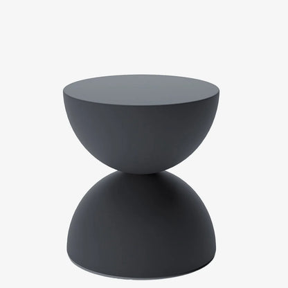 Table d'appoint ronde design en magnésie