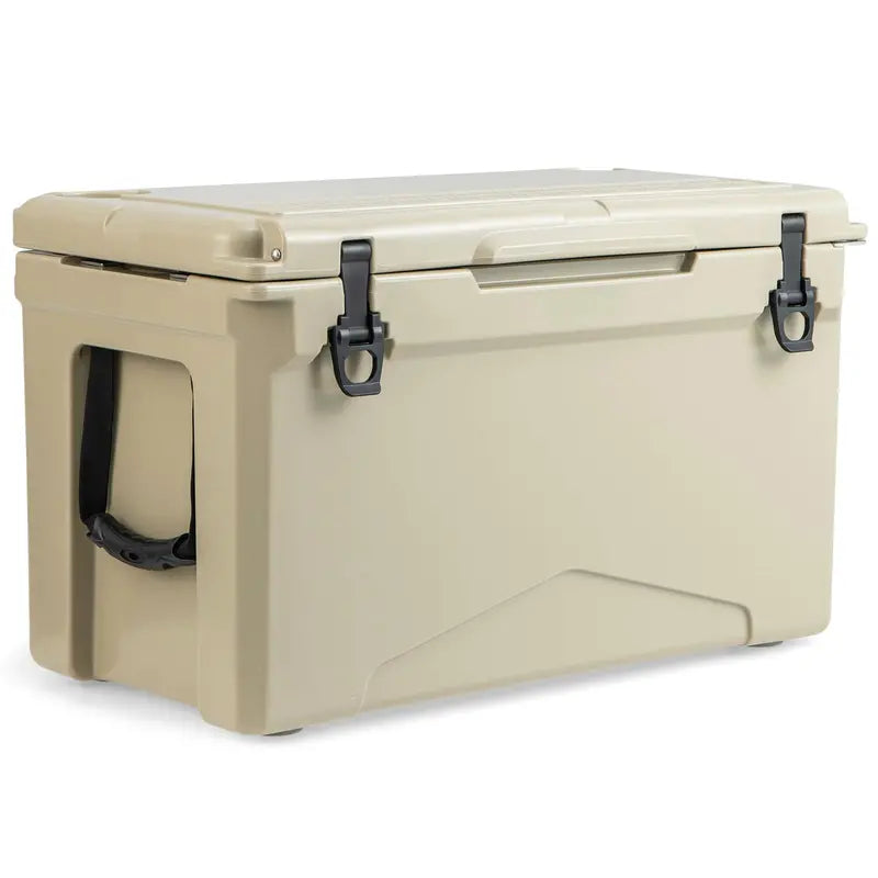 Heavy-Duty Insulated Hard-Sided Cooler with Portable Handles