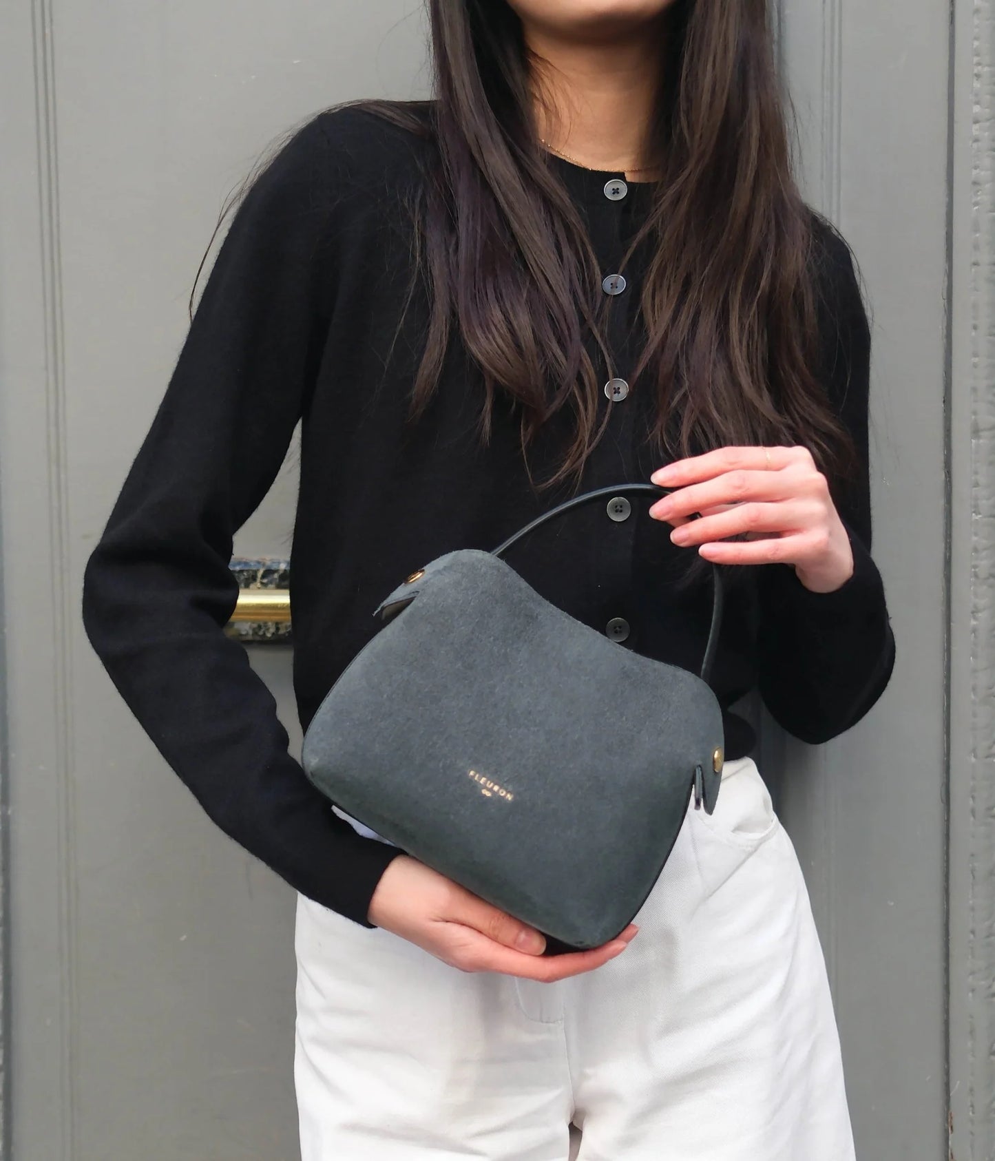 Mini Swann | Suede Orage