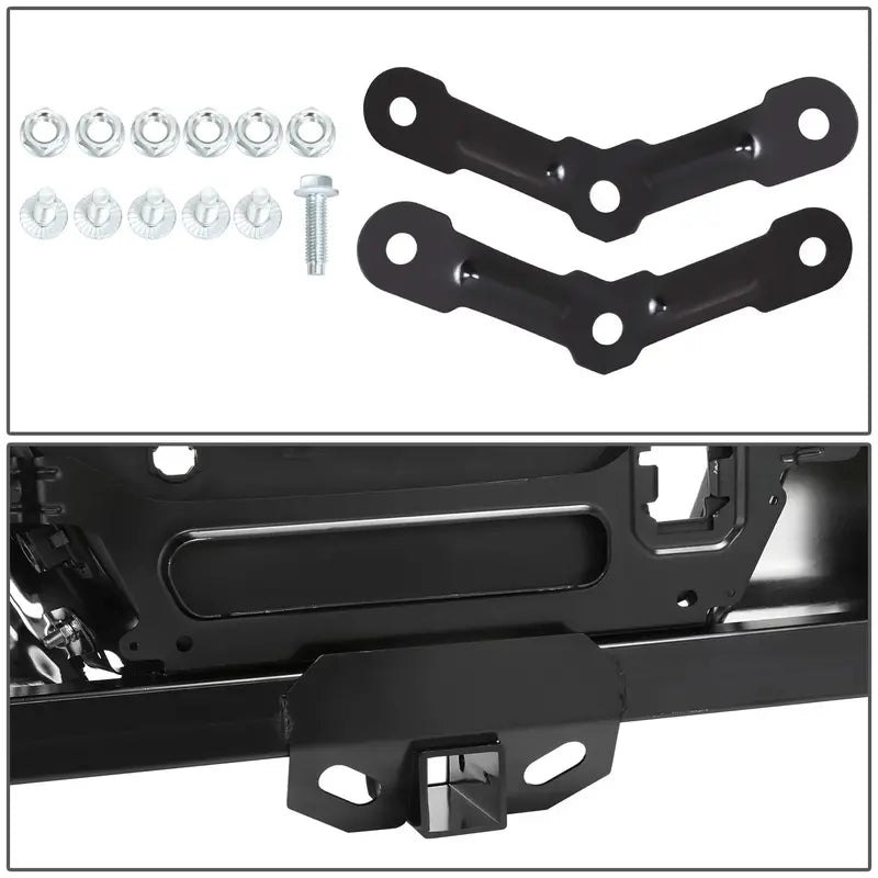 Ford F-150 Rear Step Bumper  Sensor Holes + Towing Package Compatibility (20152020)
