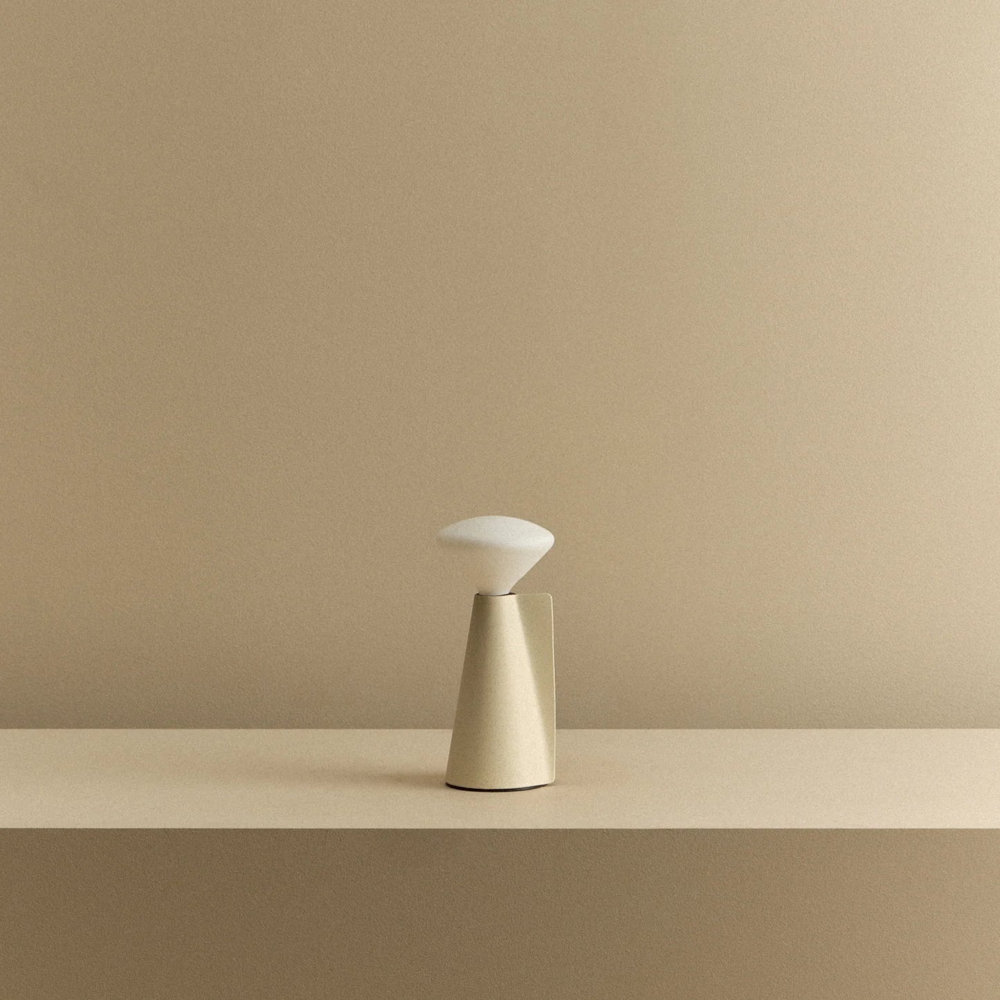 Mantle Portable Lamp in Stone White