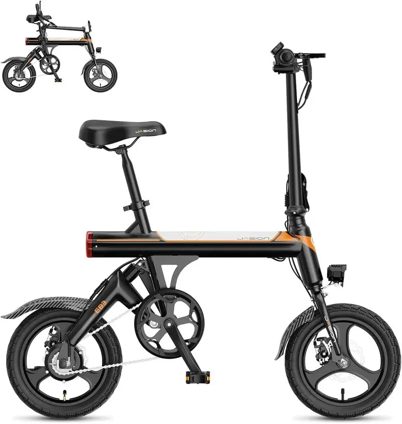 EB3 Folding Electric Bike  500W Peak Motor, 270Wh Battery, Rear Suspension, UL2849-Compliant Ebike for Adults and Teens