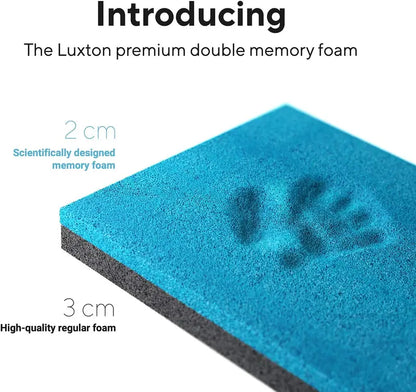 Home Premium Memory Foam Massage Table  Foldable & Portable with Carrying Case