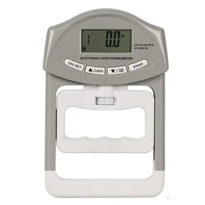 Digital Grip Strength Tester with Backlit LCD Screen and Precision Calibration