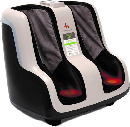 Reflex SOL Foot &amp; Calf Massager  Heated Shiatsu Therapy with Adjustable Compression (Up to Size 12)