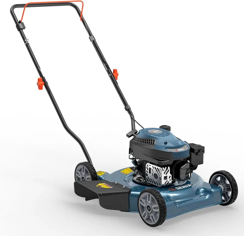 HUIIKE 20″ 144cc 4-Cycle Gas Walk-Behind Lawn Mower