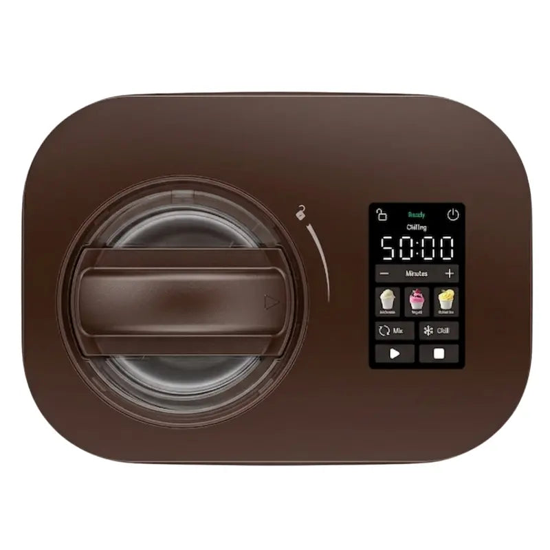 1-Pint Compressor-Based Ice Cream Maker  Digital Display, 3 Preset Programs