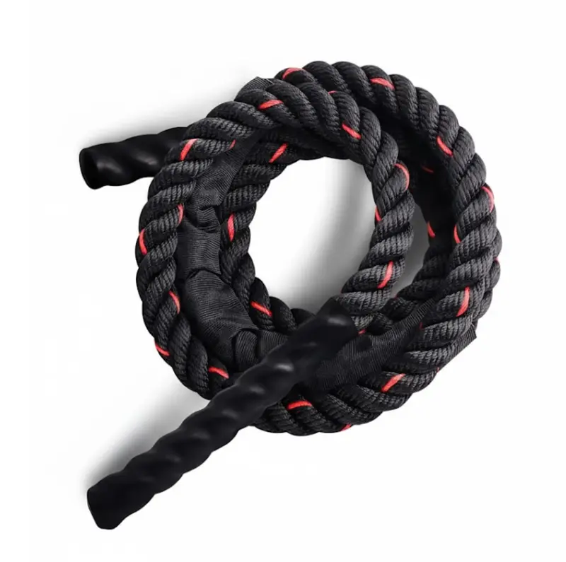 Adjustable Weighted Jump Rope (2.85 lb) for Fitness Training