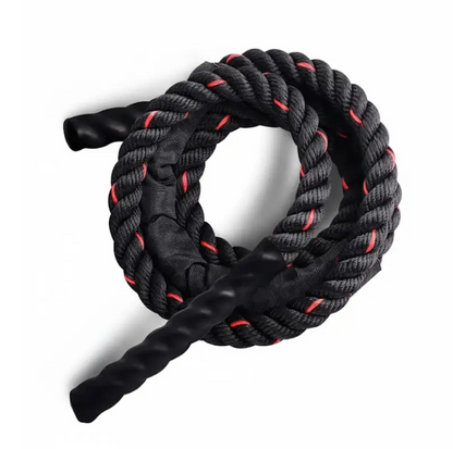 Adjustable Weighted Jump Rope (2.85 lb) for Fitness Training
