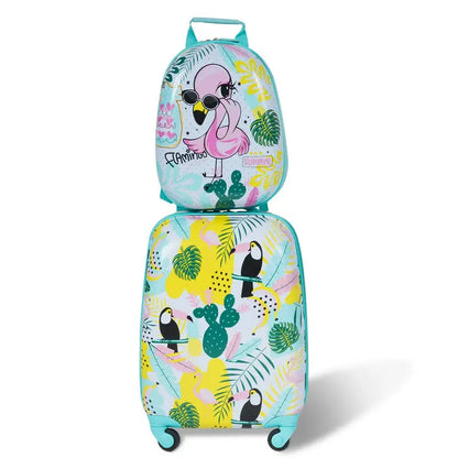 Kids’ Luggage Set  Two Lightweight Carry-Ons (12″ and 16″) for Travel