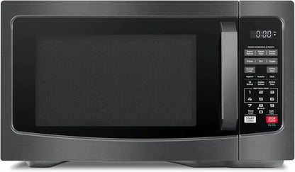 8-in-1 Smart Microwave Oven with Air Fryer  Countertop Convection Oven Featuring Broil, Odor Removal, and Child Lock
