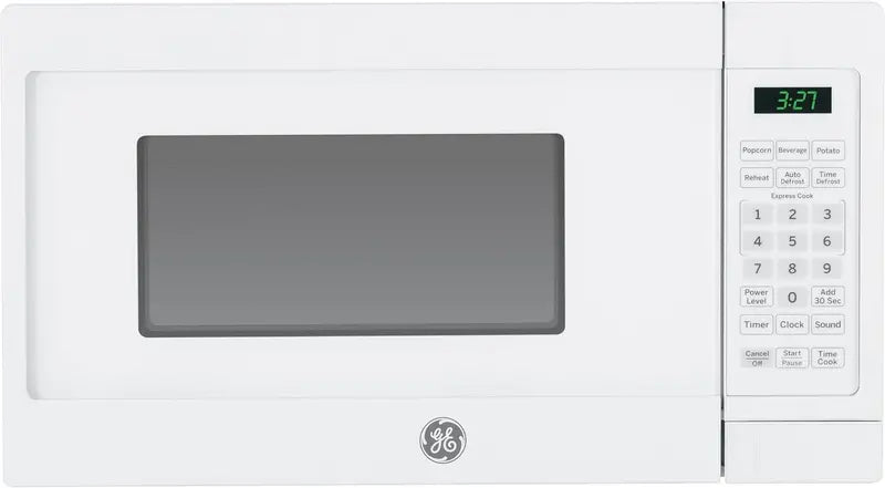 GE JEM3072DHWW Countertop Microwave Oven, 0.7 Cu Ft, White