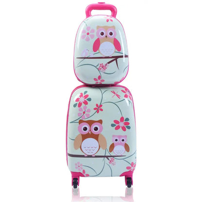 Kids’ Luggage Set  Two Lightweight Carry-Ons (12″ and 16″) for Travel