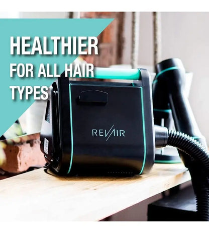 REVAIR Reverse-Air Hair Dryer  Dual-Function Drying &amp; Straightening Tool
