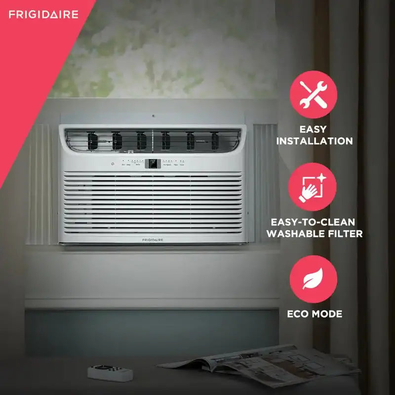 2025 Frigidaire 25,000 BTU Smart Window Air Conditioner  Slide-Out Chassis Design