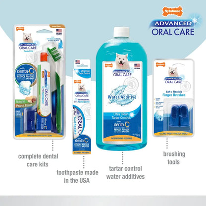 Nylabone Advanced Oral Care Water Additive for Dogs  Liquid Tartar Remover Original 32 oz. (1 Count)