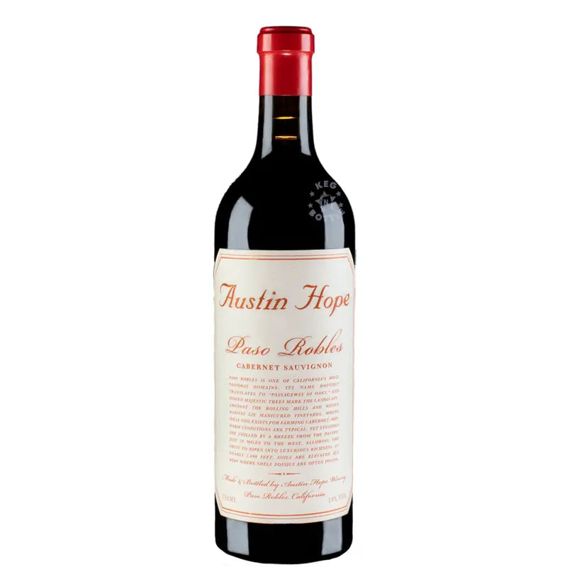 Austin Hope Cabernet Sauvignon  750 ml Paso Robles Reserve Wine, Rated 94 Points by Critics