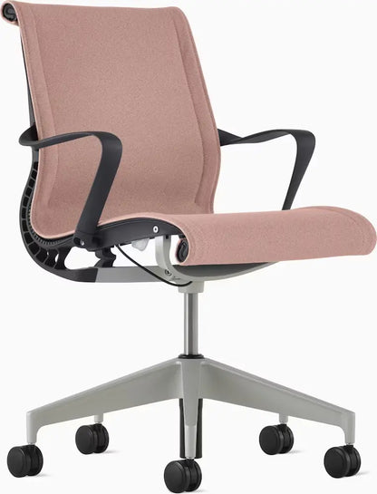 Setu Chair with Armrests  Flexible Kinetic Support &amp; Four-Way Adjustable Arms