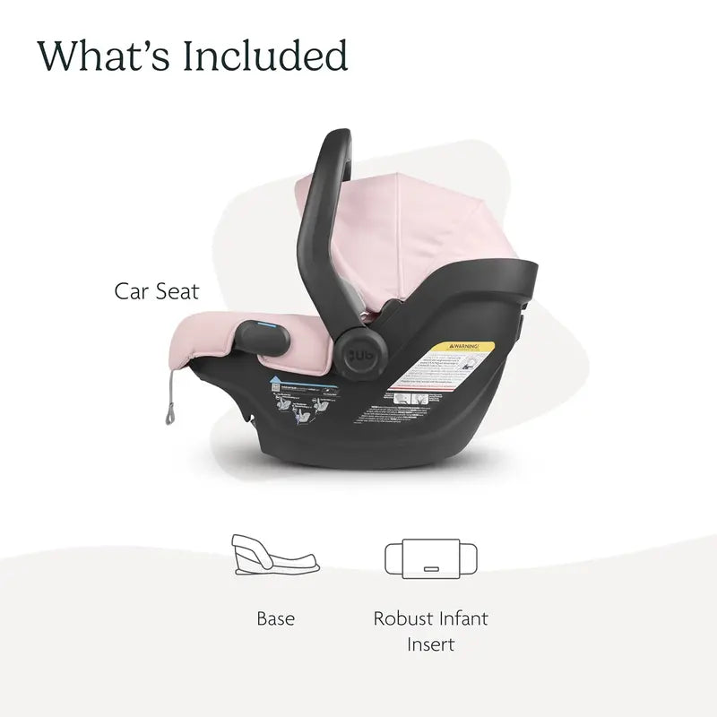 Alice Infant Car Seat with SmartSecure Technology, Easy Installation, Stroller Attachment, Includes Base & Insert  Jake (Charcoal)