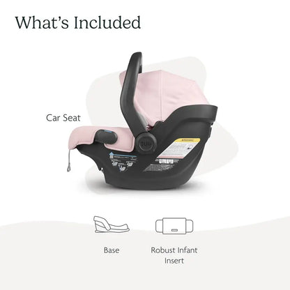 Alice Infant Car Seat with SmartSecure Technology, Easy Installation, Stroller Attachment, Includes Base & Insert  Jake (Charcoal)