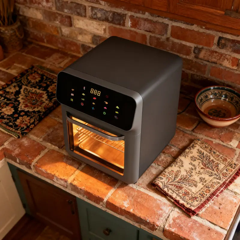 10L Touchscreen Air Fryer Oven  Extra-Large Capacity Multicooker