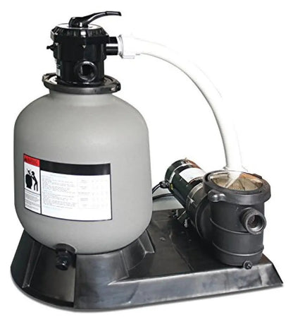 22-Inch Sand Filter System with 2.0 HP Pool Pump — High-Efficiency Filtration