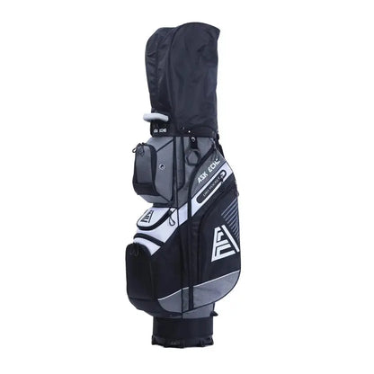 Ask Echo T-Lock Golf Cart Bag  Weather-Resistant Carryall with Rain Cover and Ergonomic Handles