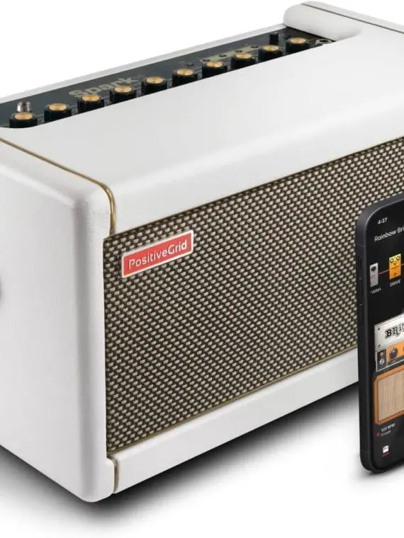 Pearl 40-Watt Combo Practice Guitar Amplifier for Electric Bass & Acoustic with Spark App