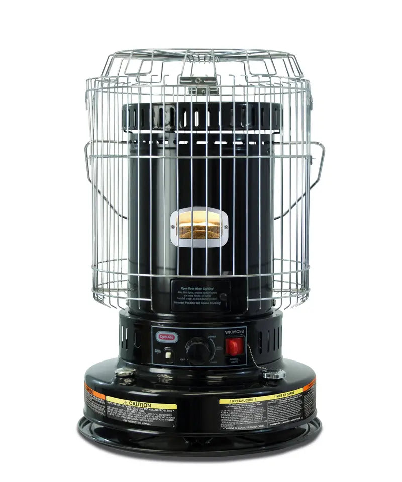 Dyna-Glo WK95C8B Indoor Kerosene Heater  23,800 BTU Convection Heating