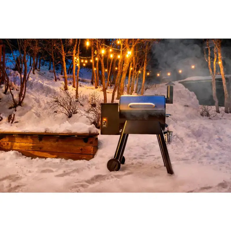 Pro Series 22-Inch Bronze Pellet Grill with Precision Temperature Control