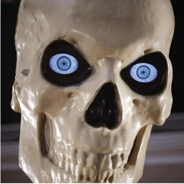 Home Accents 12-Foot Animated Skeleton  LifeEyes Technology, Halloween Yard Decoration
