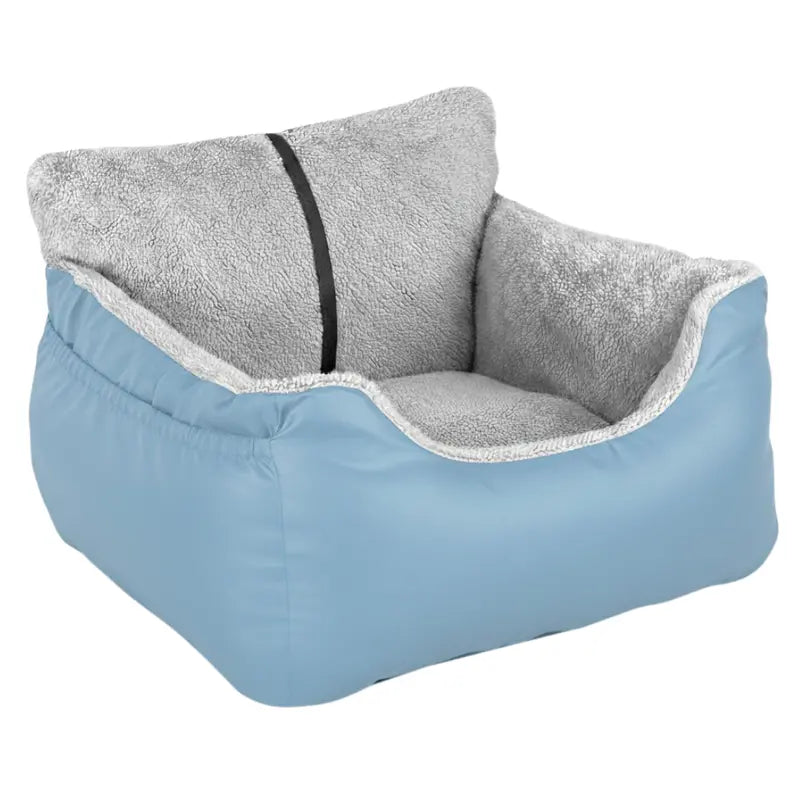 Lightweight 25-Lb Pet Booster Seat Designed for Front or Rear Vehicle Seating