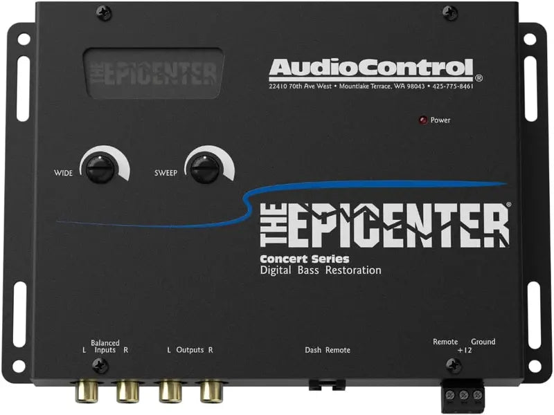 AudioControl Epicenter Bass Restoration Processor  Digital Car Audio Enhancer with Wired Remote Control